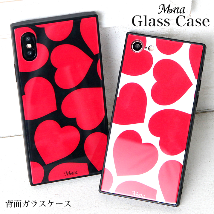 iPhone se2 第2世代 iPhone8 iPhone X iPhone XS iPhone8Plus iPhone7 iPhone7Plus Galaxy s9 galaxy s9 plus スマホケース カバー 送料無料 耐衝撃 背面ガラス TPUフレーム 強化ガラス gl-003