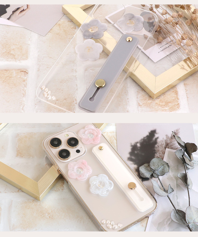 スマホケース ハードケース ハードカバー クリアケース スマホベルト スマホバンド ホールドベルト