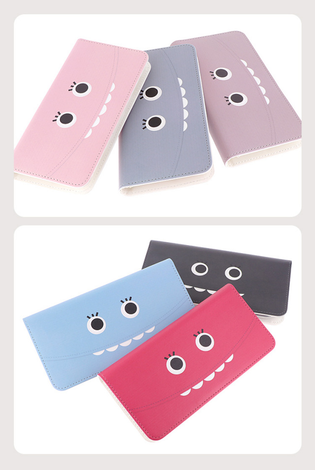 スマホケース 手帳型 カバー 手帳型ケース ベルトなし モンスター