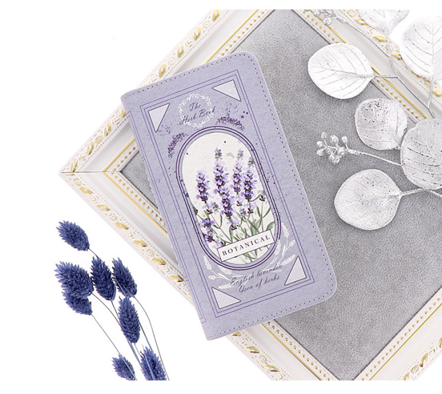 スマホケース 手帳型 カバー 手帳型ケース ベルトなし ボタニカル 植物 花 フラワー 洋書 刺繍