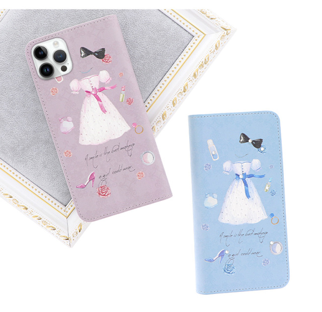 スマホケース 手帳型 カバー 手帳型ケース ベルトなし 花柄 香水 パフューム コスメ ファッション