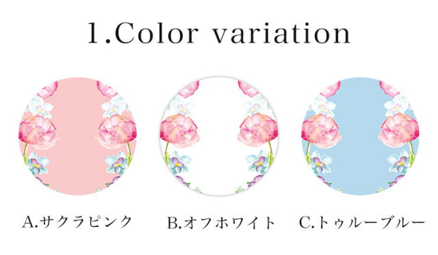 珪藻土コースター コースター 名入れ ロゴ 花柄