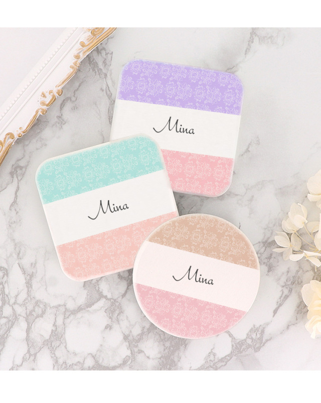 名入れ 珪藻土コースター コースター おしゃれ オシャレ かわいい 丸 四角 手作り インテリア雑貨 ギフト プレゼント 2枚組 名入れ 名入り 可能