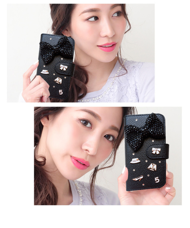 リボン ファッション ナンバー 服 全機種対応 手帳型 手帳型ケース ケース スマホ カバー