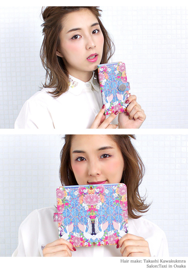 スマホケース 手帳型 カバー 手帳型ケース はのせり ハノセリ 羽野瀬里 アニマル