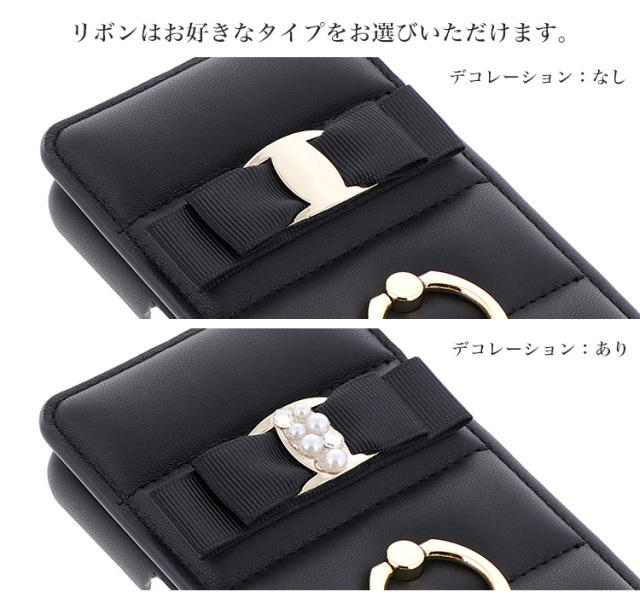 スマホケース ハードケース ハードカバー クリアケース ショルダーケース ショルダータイプ フラッフィー キルティング