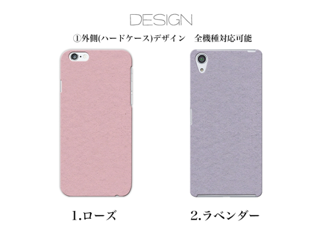 スマホケース カンガルーポケット スマホスタンド 花柄 ボタニカル ローズ ラベンダー 洋書