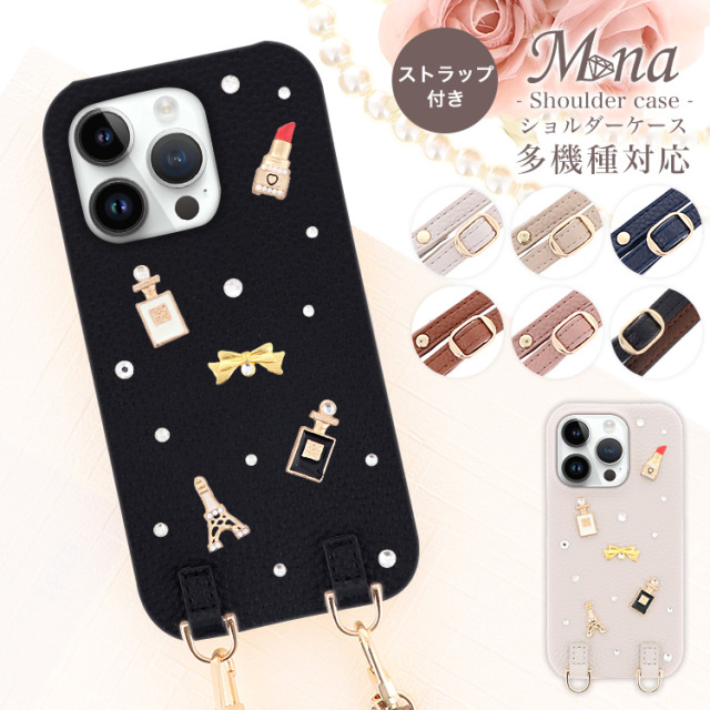 【新品】メゾピアノ iPhoneケース　iPhone16 リストストラップ　3点 メゾピアノ スマホケース iPhone16 リストストラップセット