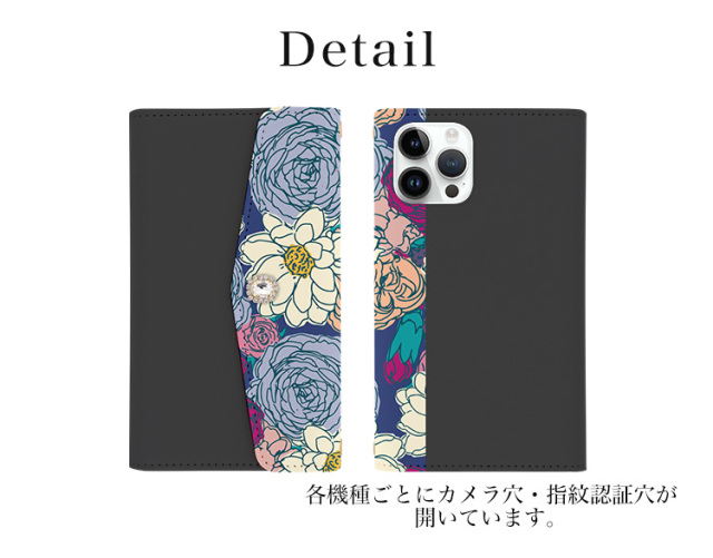 スマホケース 手帳型 カバー 手帳型ケース  全機種対応 三つ折り 花型 花 flower フラワー デコ