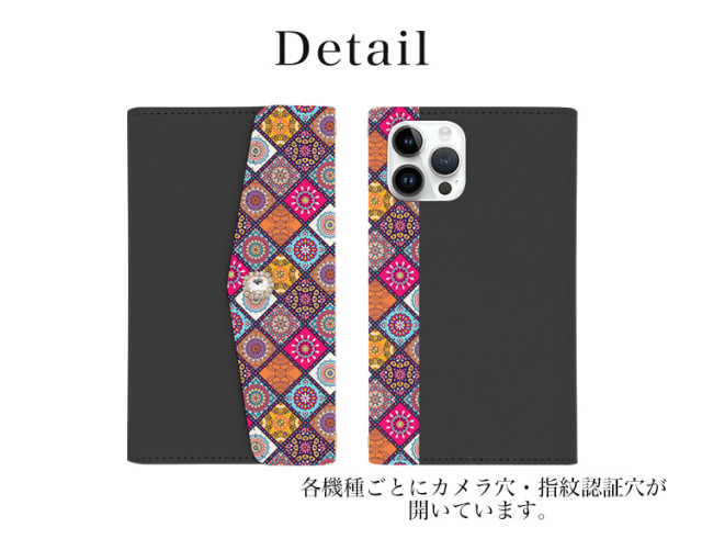 スマホケース 手帳型 カバー 手帳型ケース  全機種対応 三つ折り 大理石柄 モノトーン