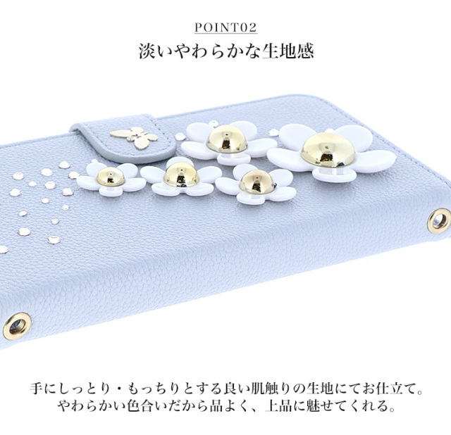スマホケース 手帳型 カバー 手帳型ケース 蝶 バタフライ クリスタル パステル 花 フラワー