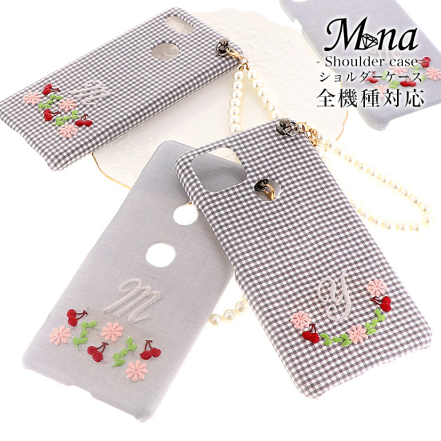 スマホケース ハードケース ハードカバー クリアケース ショルダーケース ショルダータイプ ストラップ付き