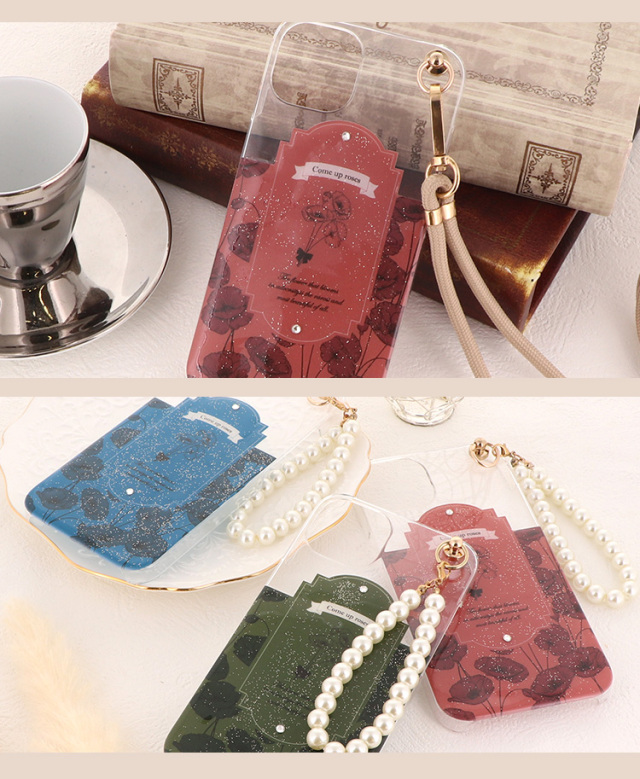 スマホケース ハードケース ハードカバー クリアケース ショルダーケース ショルダータイプ ストラップ付き