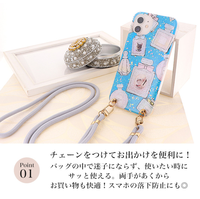 スマホケース ハードケース ハードカバー クリアケース ショルダーケース ショルダータイプ ストラップ付き