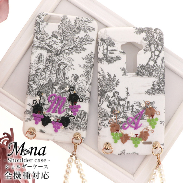 スマホケース ハードケース ハードカバー クリアケース ショルダーケース ショルダータイプ ストラップ付き