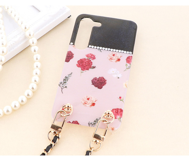スマホケース ハードケース ハードカバー クリアケース ショルダーケース ショルダータイプ ストラップ付き
