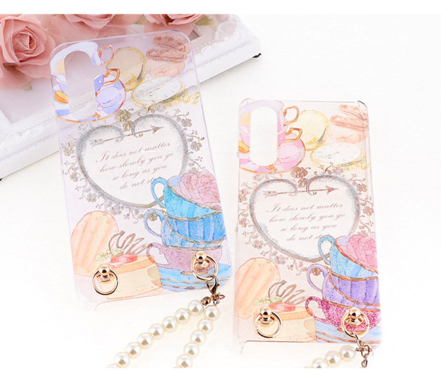 スマホケース ハードケース ハードカバー クリアケース ショルダーケース ショルダータイプ ストラップ付き