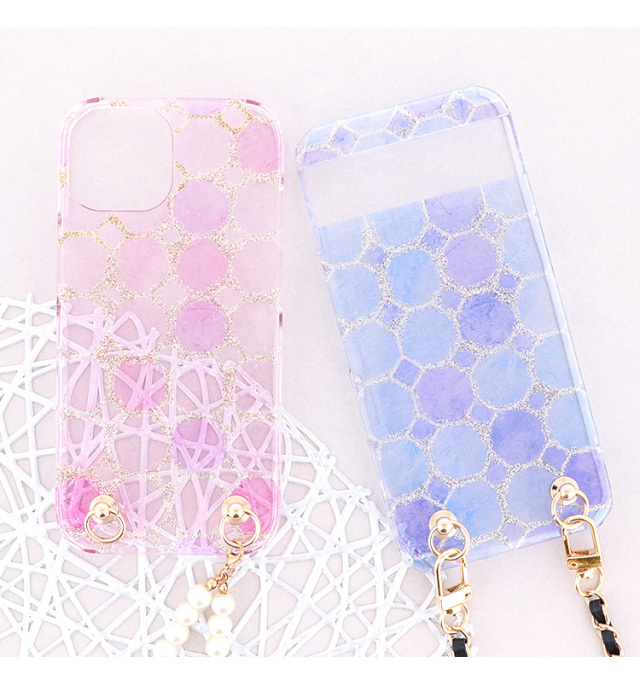 スマホケース ハードケース ハードカバー クリアケース ショルダーケース ショルダータイプ ストラップ付き