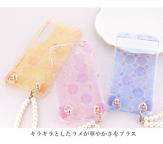 スマホケース ハードケース ハードカバー クリアケース ショルダーケース ショルダータイプ ストラップ付き