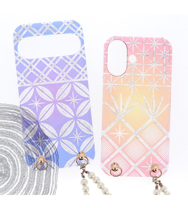 スマホケース ハードケース ハードカバー クリアケース ショルダーケース ショルダータイプ ストラップ付き