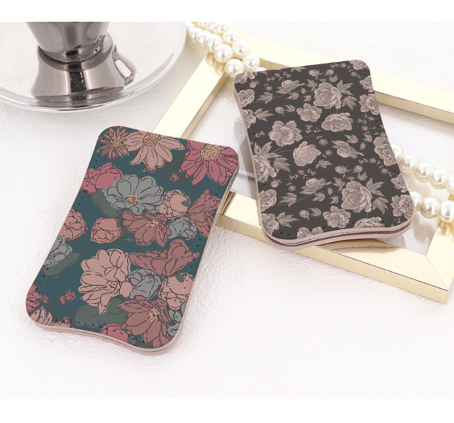 NEW】折りたたみミラー スタンドミラー ミニ鏡 手鏡 卓上ミラー 割れ