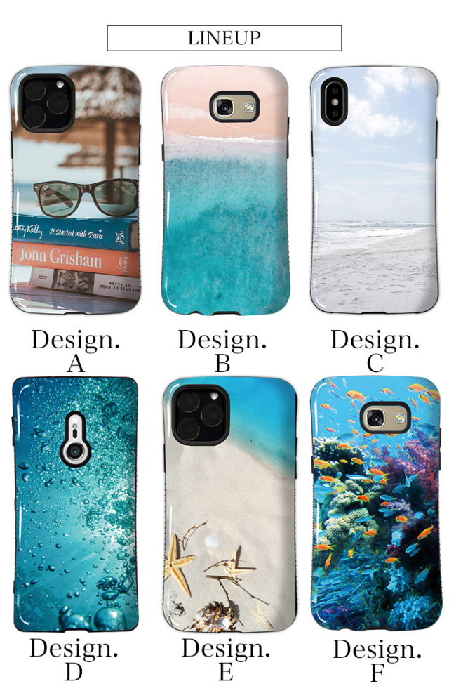 タフケース スマホケース ハードケース ハードカバー 自然 ナチュラル 海 オーシャン 砂浜 ビーチ 水中 メガネ 本