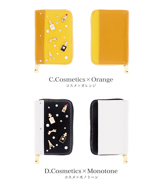 ミニ財布 ミニカードケース ミニ 小さい 小さい財布 レディース 革 財布 レザー ウォレット カードケース じゃばら 牛革 かわいい オシャレ 手作り ギフト プレゼント コンパクト カード収納 スキミング防止 セキュリティ 防止 磁気干渉 大容量 Wallet 005