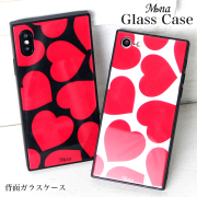 iPhone se2 第2世代 iPhone8 iPhone X iPhone XS iPhone8Plus iPhone7 iPhone7Plus Galaxy s9 galaxy s9 plus スマホケース カバー 送料無料 耐衝撃 背面ガラス TPUフレーム 強化ガラス gl-003