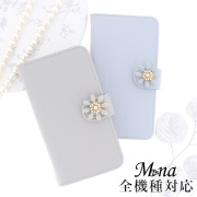 スマホケース 手帳型 カバー 手帳型ケース 花 フラワー シンプル