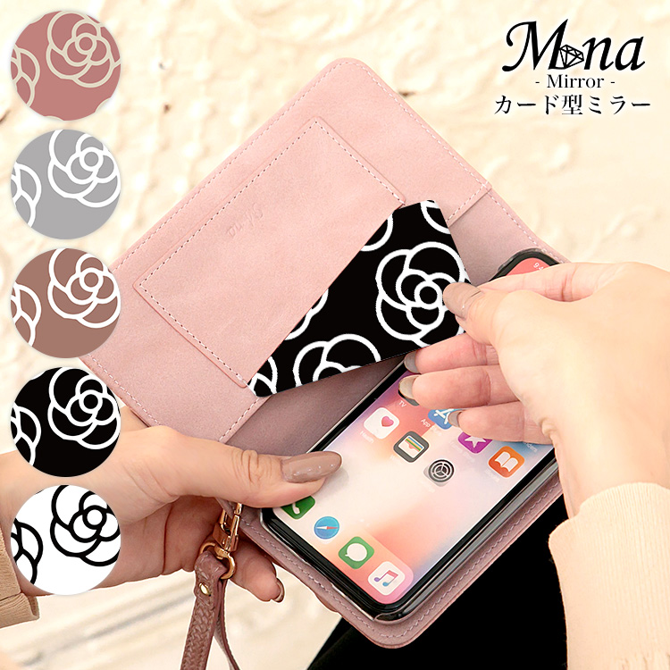 ステンレスミラー カード型ミラー 鏡 スクエア 四角 角丸