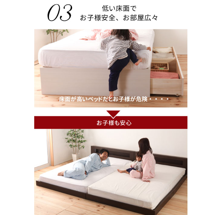 ローベッド 国産 並べて使える連結ローベッド