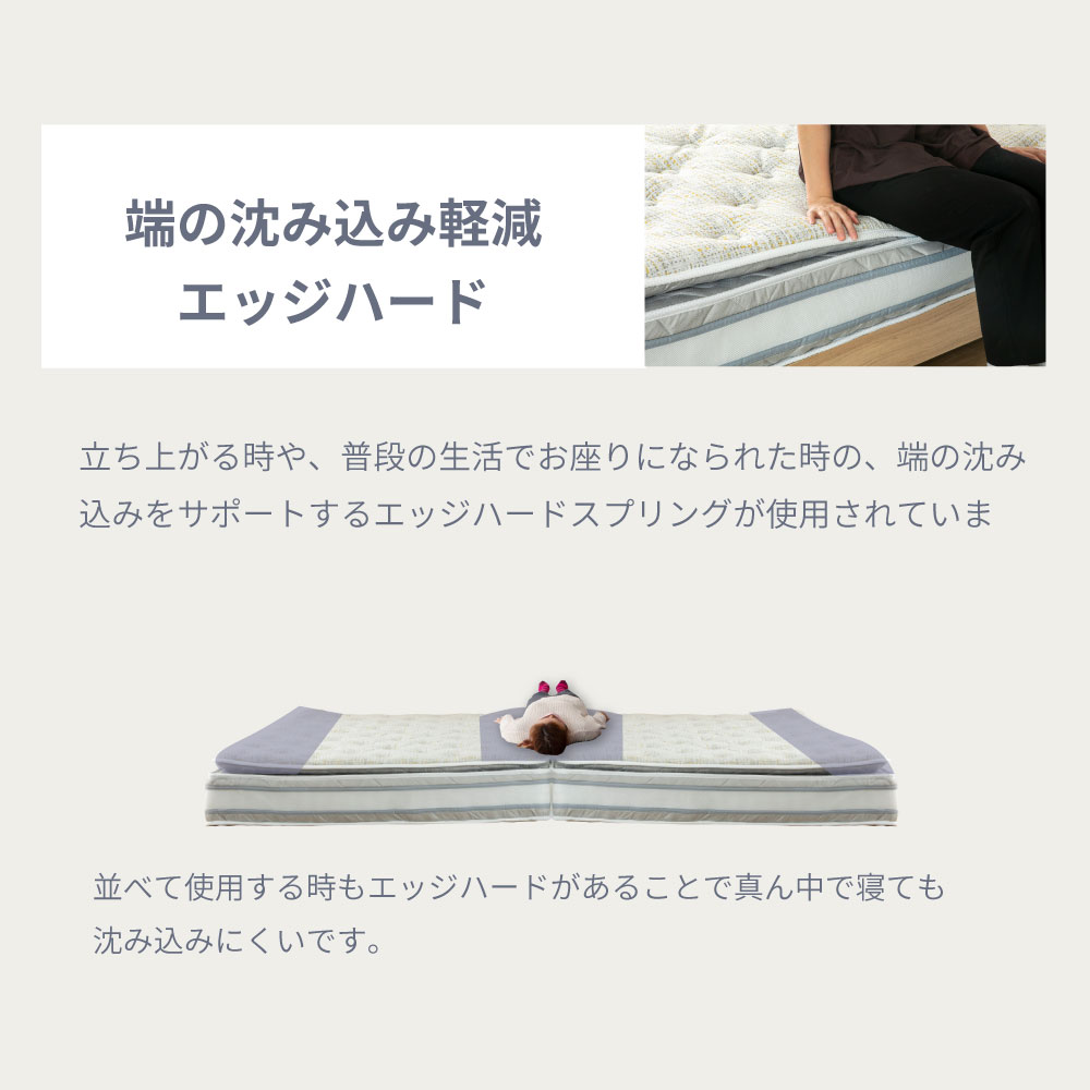 専用 源ベッド マットレス 咲夜NoWay! 源ベッド最上クラス 新発売 ピロートップ 6.7インチ