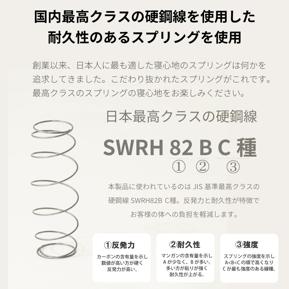 マットレス 夜香ハイグレード2 ポケットコイル シングル セミダブル