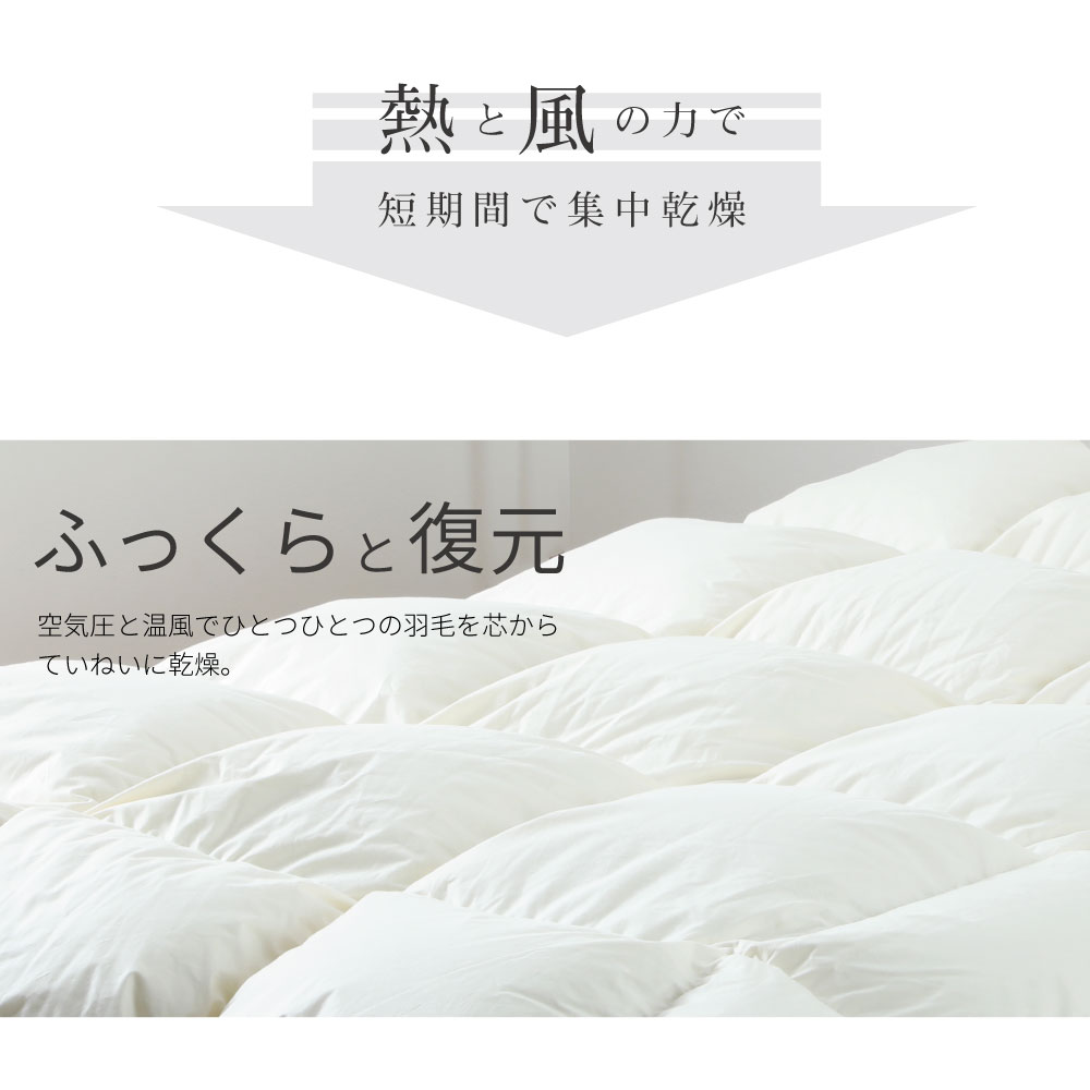 掛けカバー付 日本製 ダックダウン 羽毛ふとん シルバーラベル CIL認定