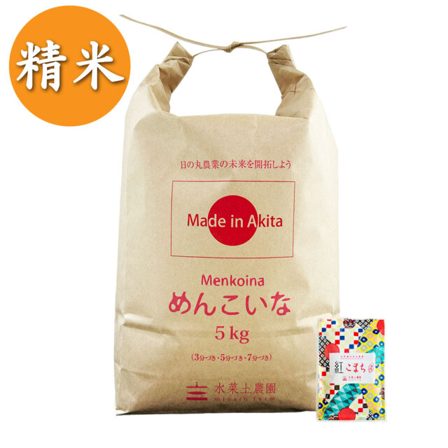 秋田県産 めんこいな 5kg×2袋 計10kg めんこいな 秋田県産 5kg 令和7年産 精米 米 白米 香りがよく さっぱり