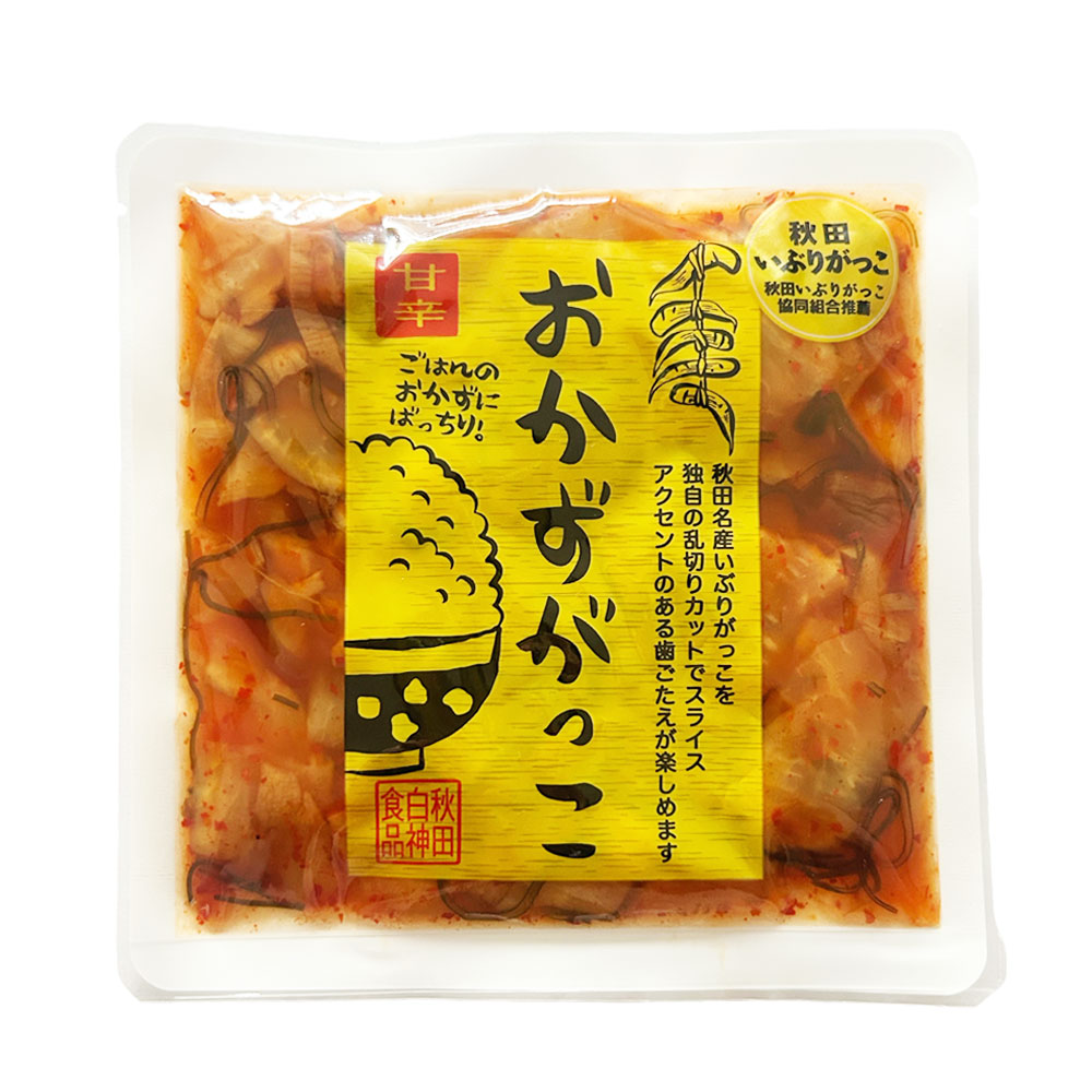 【ご飯のおとも】 おかずがっこ（甘辛） 秋田の漬物 秋田白神食品（賞味期限10/12まで）