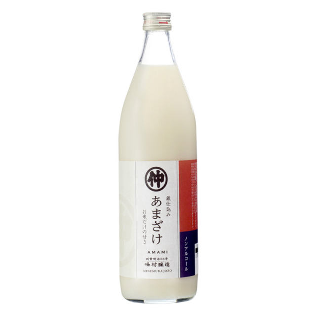 新潟の味*糀の甘酒【峰村醸造 あまざけ】900ml