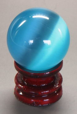 キャッツアイ/猫目石（ウォーターブルー/水色）