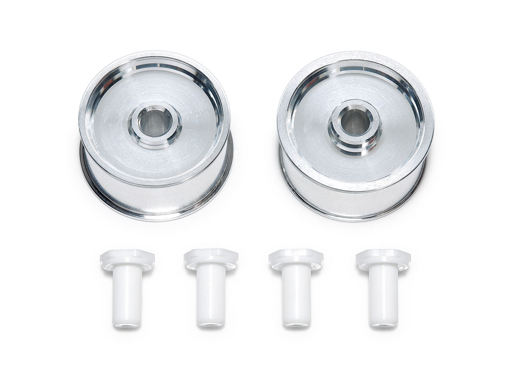 T95660　タミヤ　HG ローハイト用ヘビーアルミホイール? (リバーシブル2本)