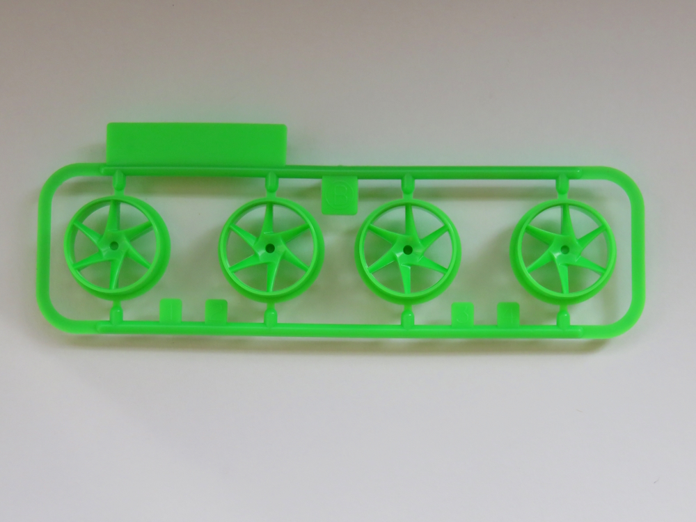 ローハイトスパイラル6本スポークホイールダークシルバー