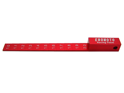 SE3249-14-1　えのもとサーキット　えのもとセッティングゲージ（赤）