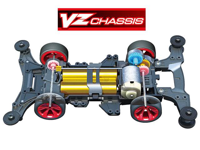 T18094 タミヤ レーサーミニ四駆 ネオVQS (VZシャーシ)