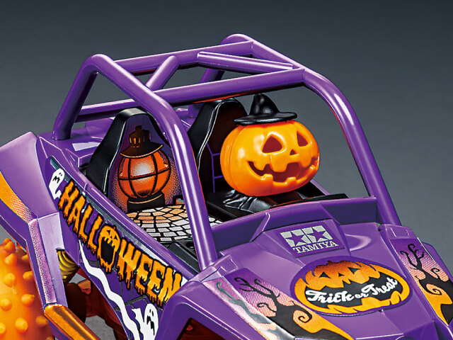 T95707　タミヤ　トレイルミニ四駆 ハロウィンバージョン（EZシャーシ）ミニ四駆　えのもとサーキット