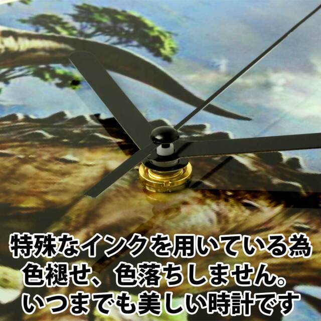 壁掛け飾り　新品　パンダ竹連画。送料無料　壁掛け輪 Amazon.co.jp: 掛け時計 置き時計 サイレント 連続秒針 パンダ