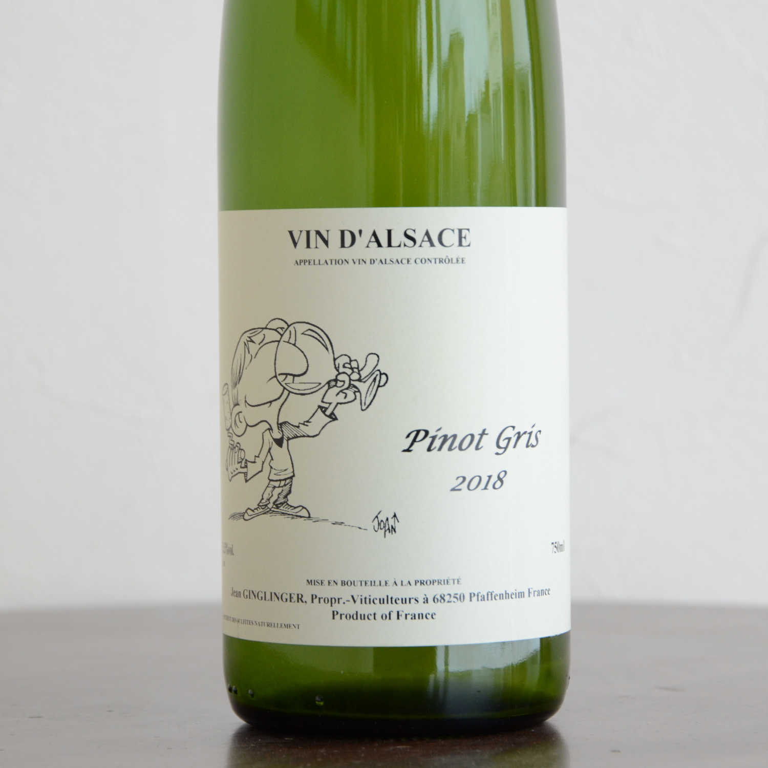 ドメーヌ・ガングランジェ/ピノグリ AC Alsace Pinot Gris 2018