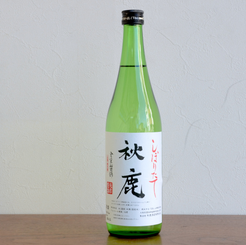 秋鹿 純米 しぼりたて生酒720ｍｌ