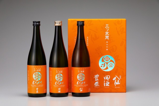 三ッ友恵～あおもり酒米プロジェクト　八仙・田酒・豊盃720ｍｌ3本セット・4月・5月・6月纏めて予約
