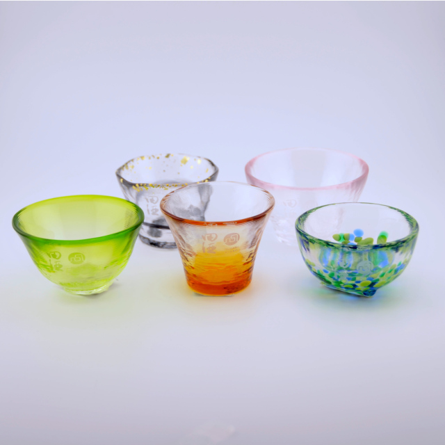 田酒 専用おちょこ『津軽びいどろ』