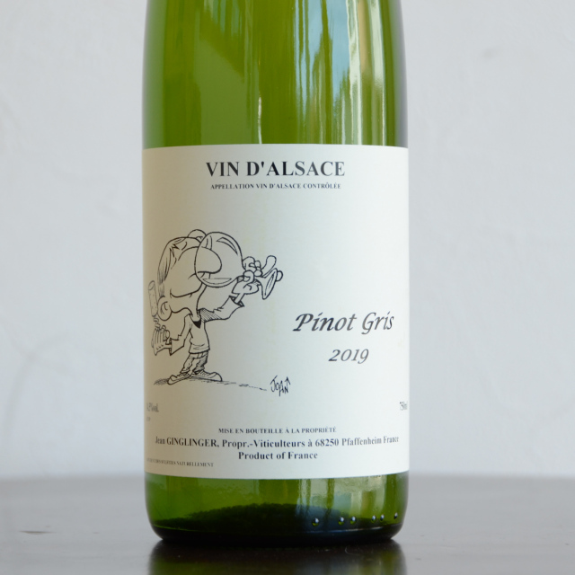 ドメーヌ・ガングランジェ/アルザス・ピノグリ2019