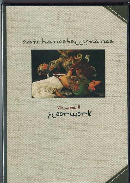 【DM便で送料無料】レッスンＤＶＤ/ATS/テクニック基礎＆コンビネーション　「ファットチャンスベリーダンスシリーズ第８巻：フロアワーク」